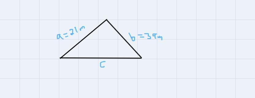 Determine If The Side Lengths Could Form A Triangle. Use An Inequality To Justify Your Answer.16 M, 21