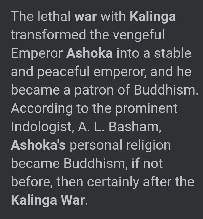 Explain What Was The Effects Of Kalinga War On Ashoka?