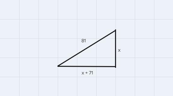A Rectangle Is Drawn So The Width Is 71 Inches Longer Than The Height If The Rectangles Diagonal Measurement
