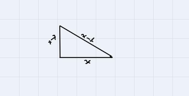 The Hypotenuse Of A Right Triangle Is 1 Centimeter Longer Than The Longer Leg. The Shorter Leg Is 7 Centimeters