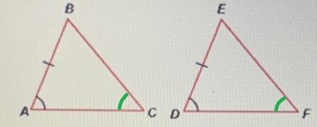 What Else Would Need To Be Congruent To Show That AABC= A DEF By TheAAS Theorem?O A. BC = BCB. ZB ZEC.