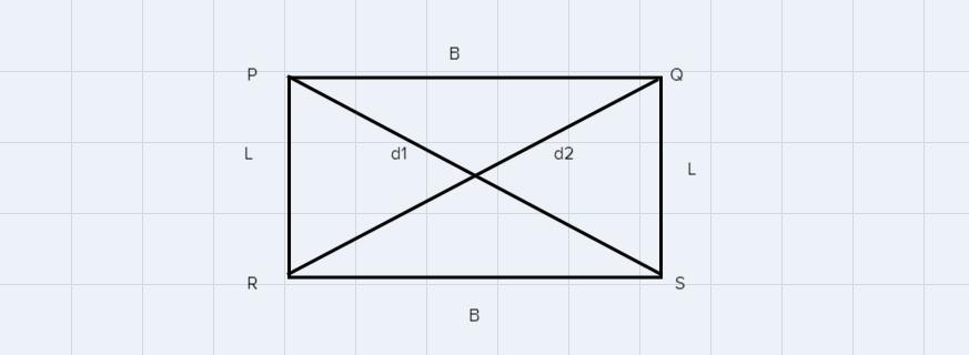 Choose The Best Answer. The Diagonals Of A Rectangle:A. Are The Not Same LengthB. Are Double The Shortest