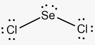 For The Molecule SeCl2, Determine Its Lewis Structure, Bonding Pairs/lone Pairs, Electron Geometry, Its