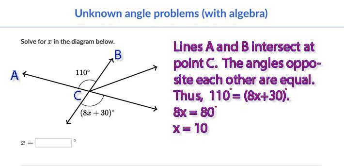 HelpSolve For X In The Diagram Below.