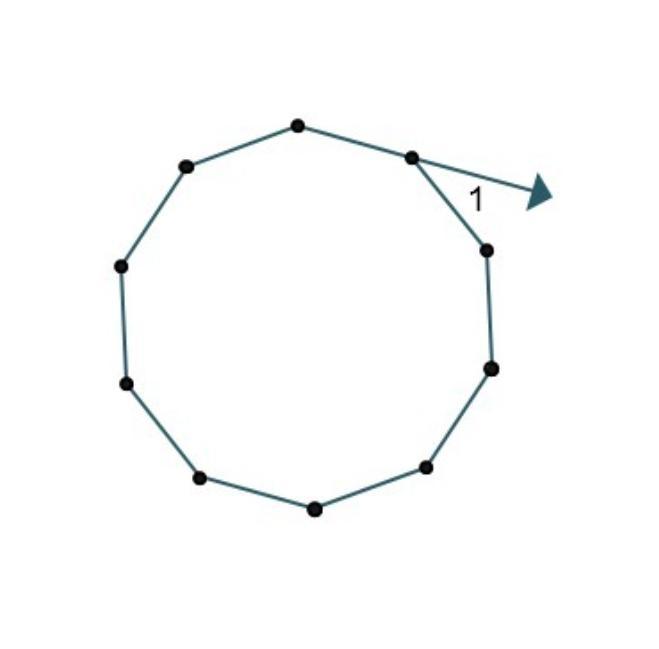5. In The Regular Decagon Shown, What Is The Measure Of Angle 1? *1 PointOne Exterior Angle Of A REGULAR