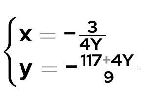 Y=-3/4x And Y = 1/3x - 13