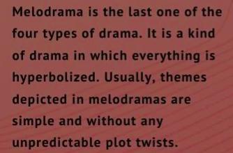 Here Are 4 Type Of Of Drama, Comedy, Tragedy, Tragicomedy, And Melodrama. There Important Because?