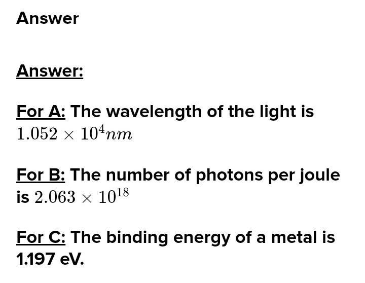 If The Energy Of A Photon Is [tex]3.34[/tex][tex]10^{-20}[/tex] J, What Is The Wavelength Of That Light?