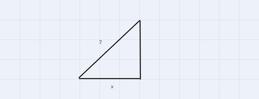 How To Find The Length Of Side X. Really Having A Hard Time On This