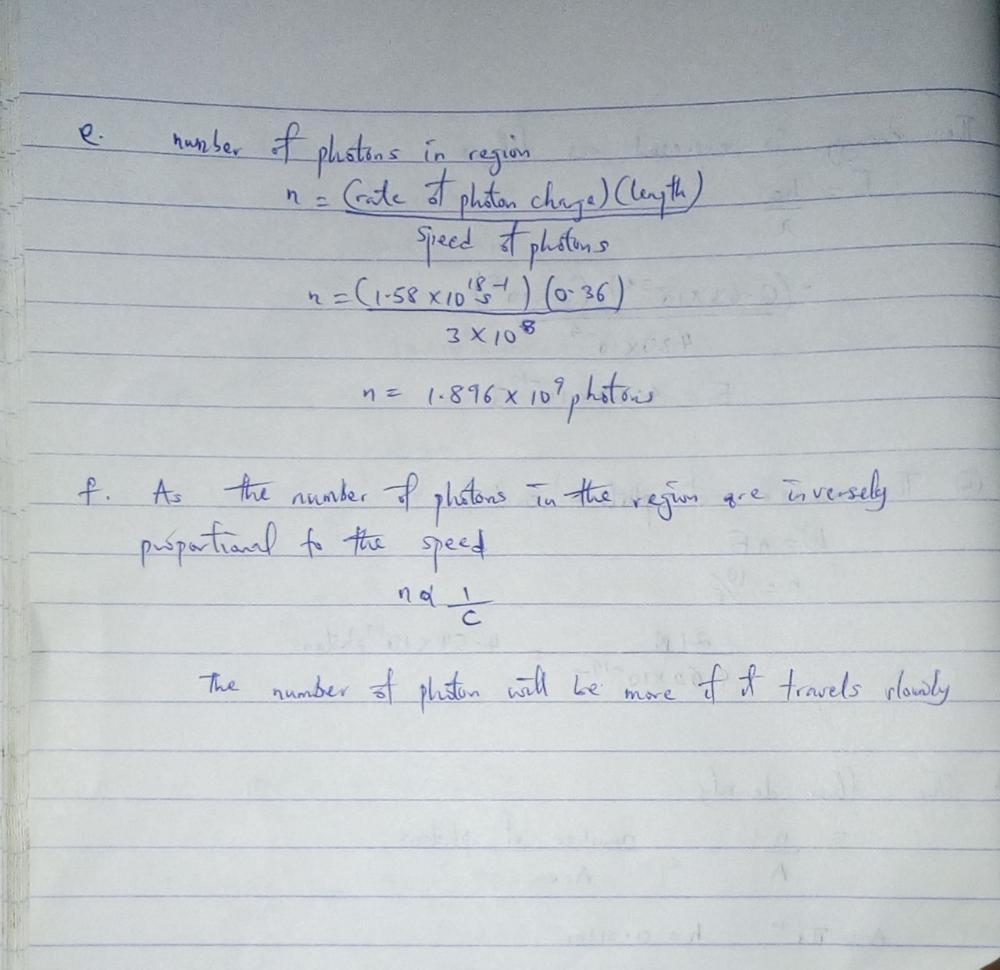 Problem 2: A 21-W Horizontal Beam Of Light Of Wavelength 430 Nm, Travelling At Speed C, Passes Through