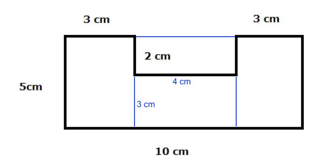 What Is The Area Of This Irregular Figure Knowing That The Formula For The Area Of A Rectangle Is L X