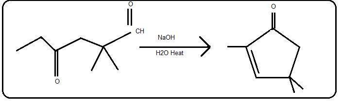 Draw The Structure Of The Product Formed When The Following Compound Is Heated In Aqueous Base. The Formula