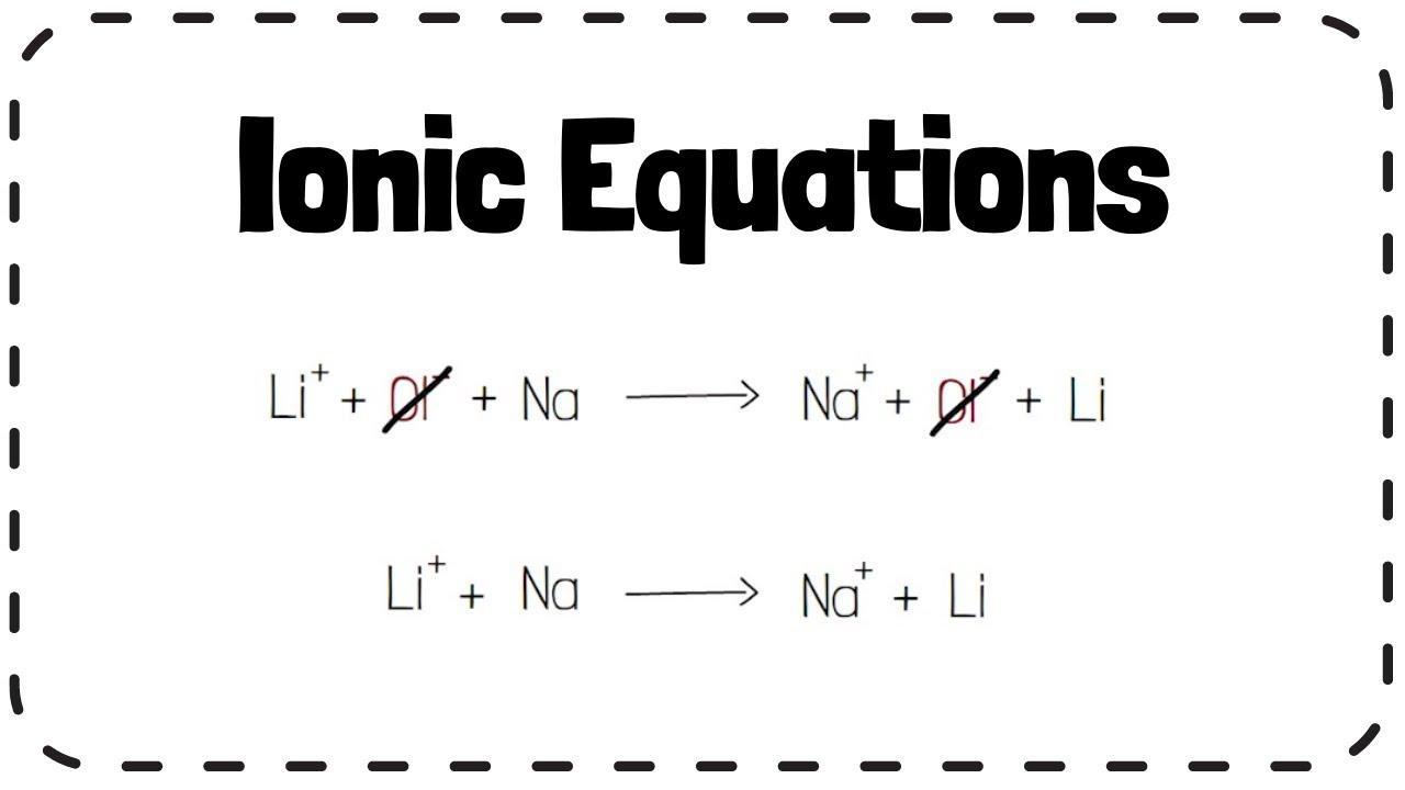 Write A Net Ionic Equation For The Reaction That Occurs When Aqueous Solutions Of Sodium Hydroxide And