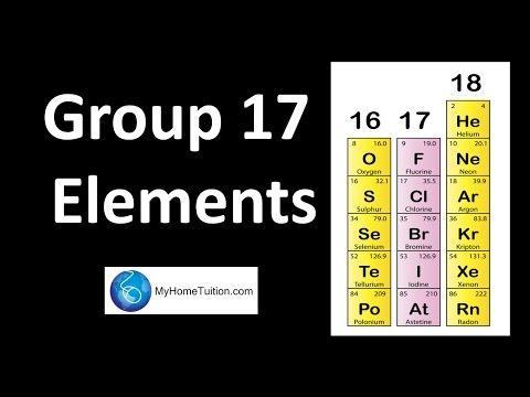 What Is The Total Number Of Elements In Group 17 That Are Gases At Room Temperature.