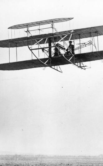 Image Of A Wright Brothers Plane
