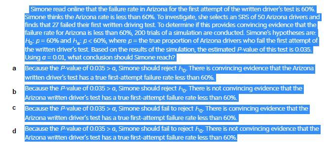 Simone Read Online That The Failure Rate In Arizona For The First Attempt Of The Written Drivers Test