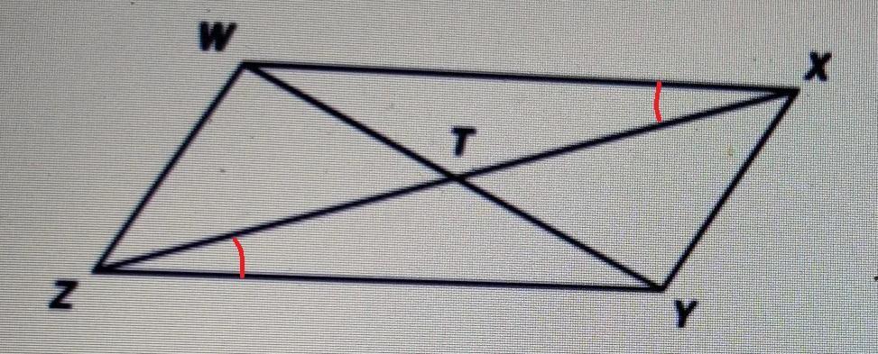 In The Quadrilateral Below. Angle WXZ Is Congruent To Angle YZX." If Ricardo's Conjecture Is True, Which