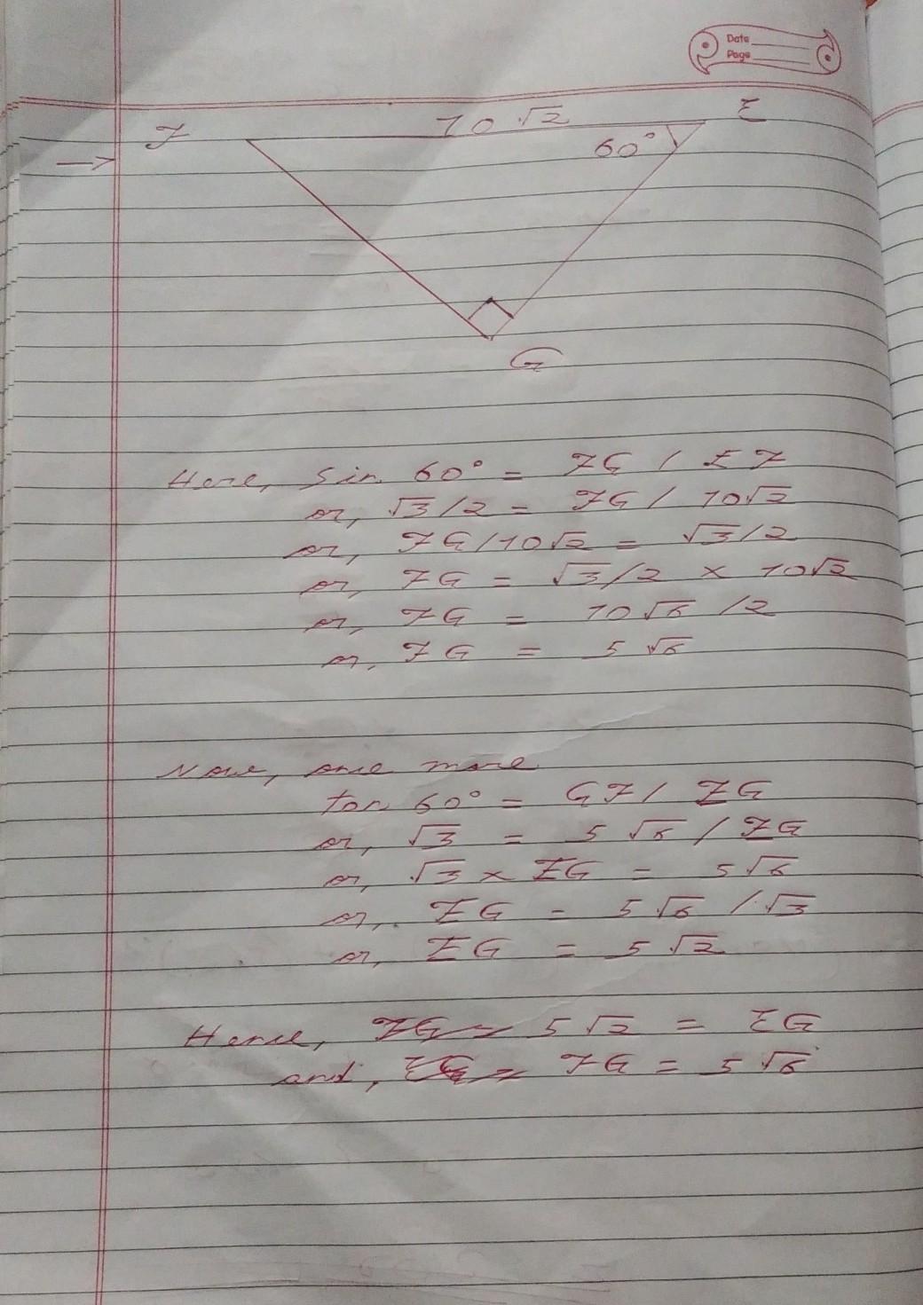 15 Pts, Solve A Right Triangle. Please Write Your Answers As It Says On The Mandate, Thanks!