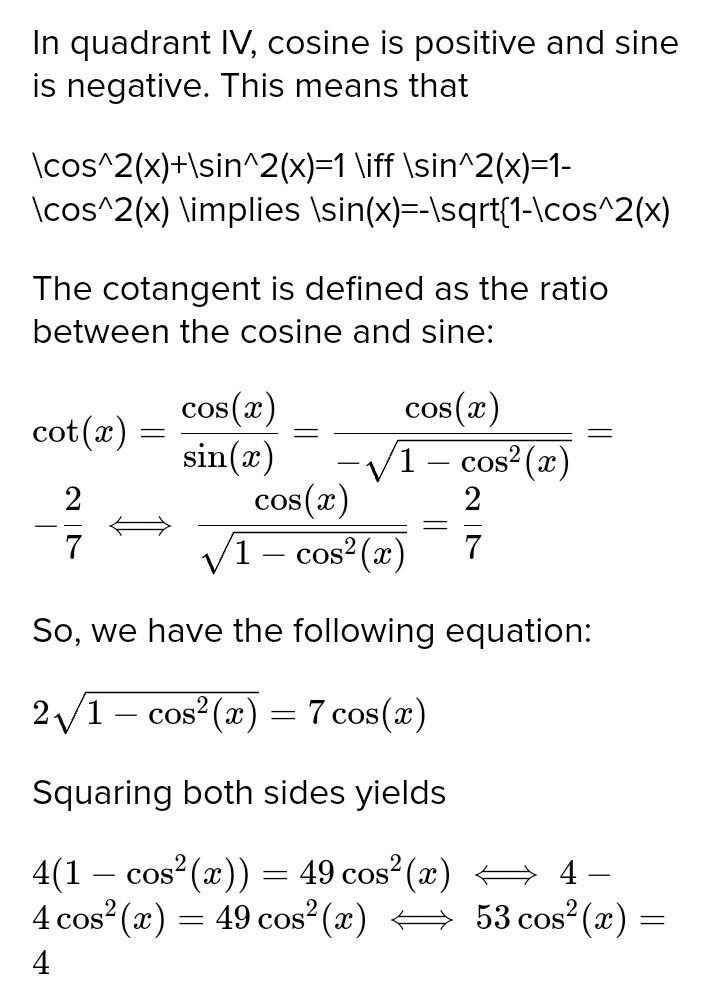 Let Be An Angle In Quadrant I Such That Sin +10 Find The Exact Values Of Sec 0 And Tan 0.