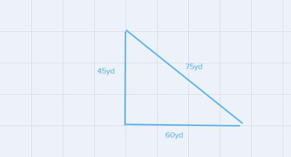 Two Similar Triangular Regions Are Prepared For Development. Grassland Forest 45 Yd 60 Ya Grassland Perimeter