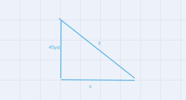 Two Similar Triangular Regions Are Prepared For Development. Grassland Forest 45 Yd 60 Ya Grassland Perimeter