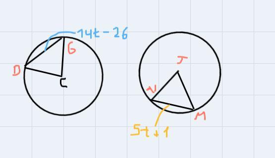 Circle C And Circle J Are Congruent, What Is NM?