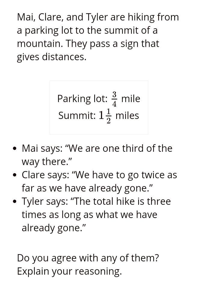 IT'S A TIME SENSITIVE EMERGENCY!!! 2. Mai, Clare, And Tyler Are Hiking From A Parking Lot To The Summit