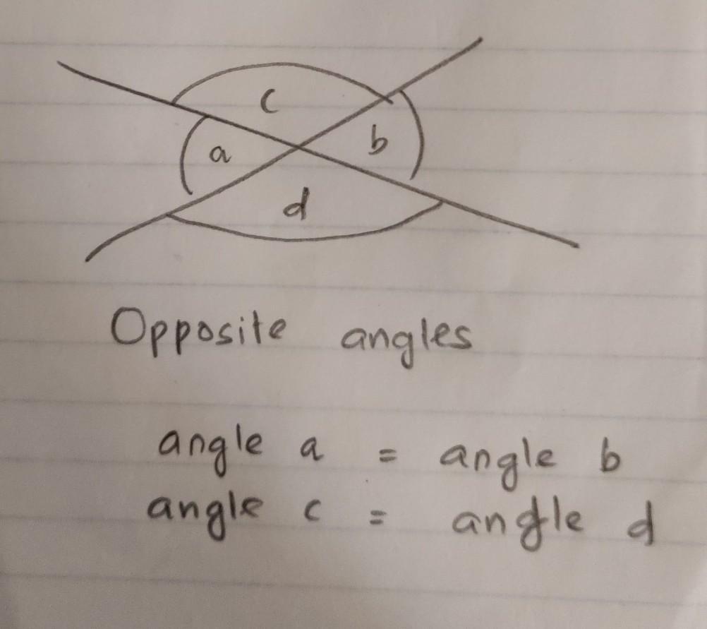 Two Lines Intersect, And You Know The Measure Of One Angle. How Can You Determine The Measures Of The