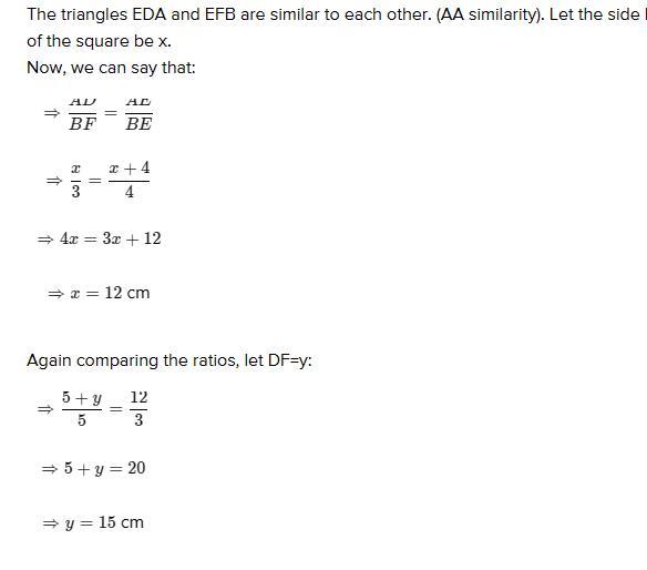 I Proceed To Calculate The Degree Of Angles And Lengths Of Angle FBE But I'm Not Sure How To Calculate