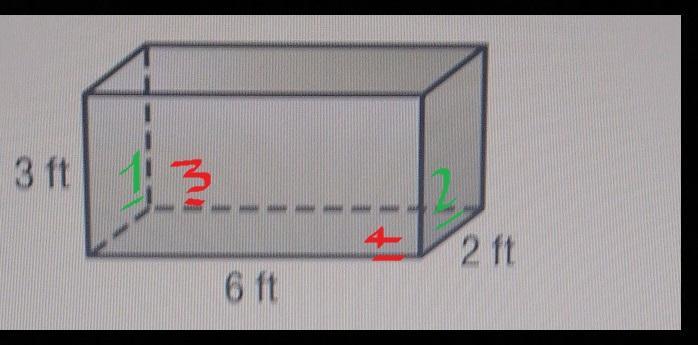 Find The Lateral Surface Area Of The Rectangular Prism. Round Your Answer To The Tenth Of Necessary