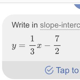 How Do I Rewrite -2/3x+2y=-7 In Slope Intercept Form?