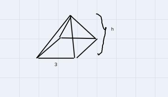 (08.01 MC)Find The Height Of A Square Pyramid That Has A Volume Of 12 Cubic Feetand A Base Length Of