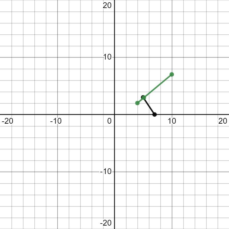 Create Another Line Perpendicular To AB Passing Through C On AB. Measure The Angle At The Intersection