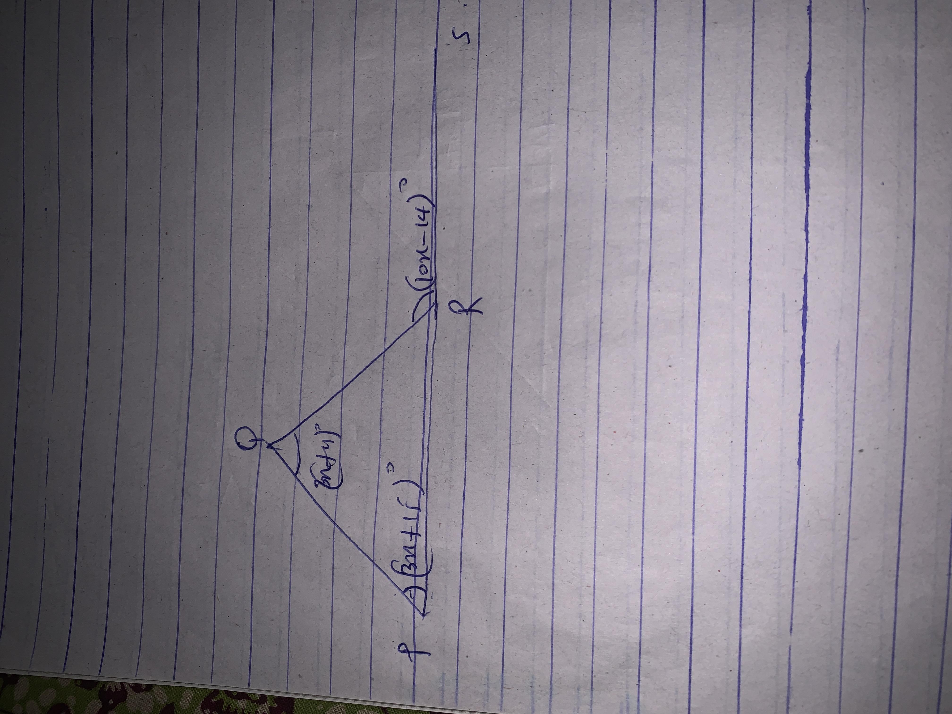 In PQR, PR Is Extended Through Point R To Point S, M