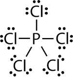 What Is The Lewis Structure For PCl5?