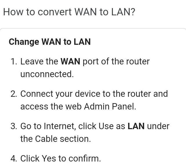 How Can A LAN Be Changed Into A WAN?