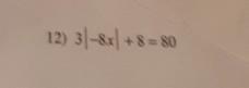 Name Kuta Software Afinite Algebra 2 Solving Absolute Value Equations Solve Ench Equation. 1) 3 - Date