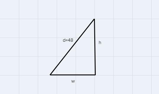 Find The Width Of A Newer 48-in TV Whose Screen Has An Aspect Ratio Of 16:9what Is The Width?