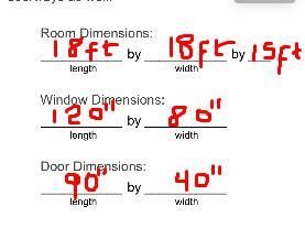 Measure The Dimensions Of All The Walls Of The Bedroom In Your Home, In Feet. Find The Dimensions Of