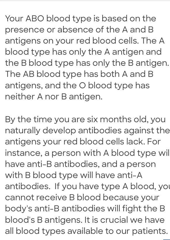 Explain The Two Inheritance Patterns Of Blood Type.