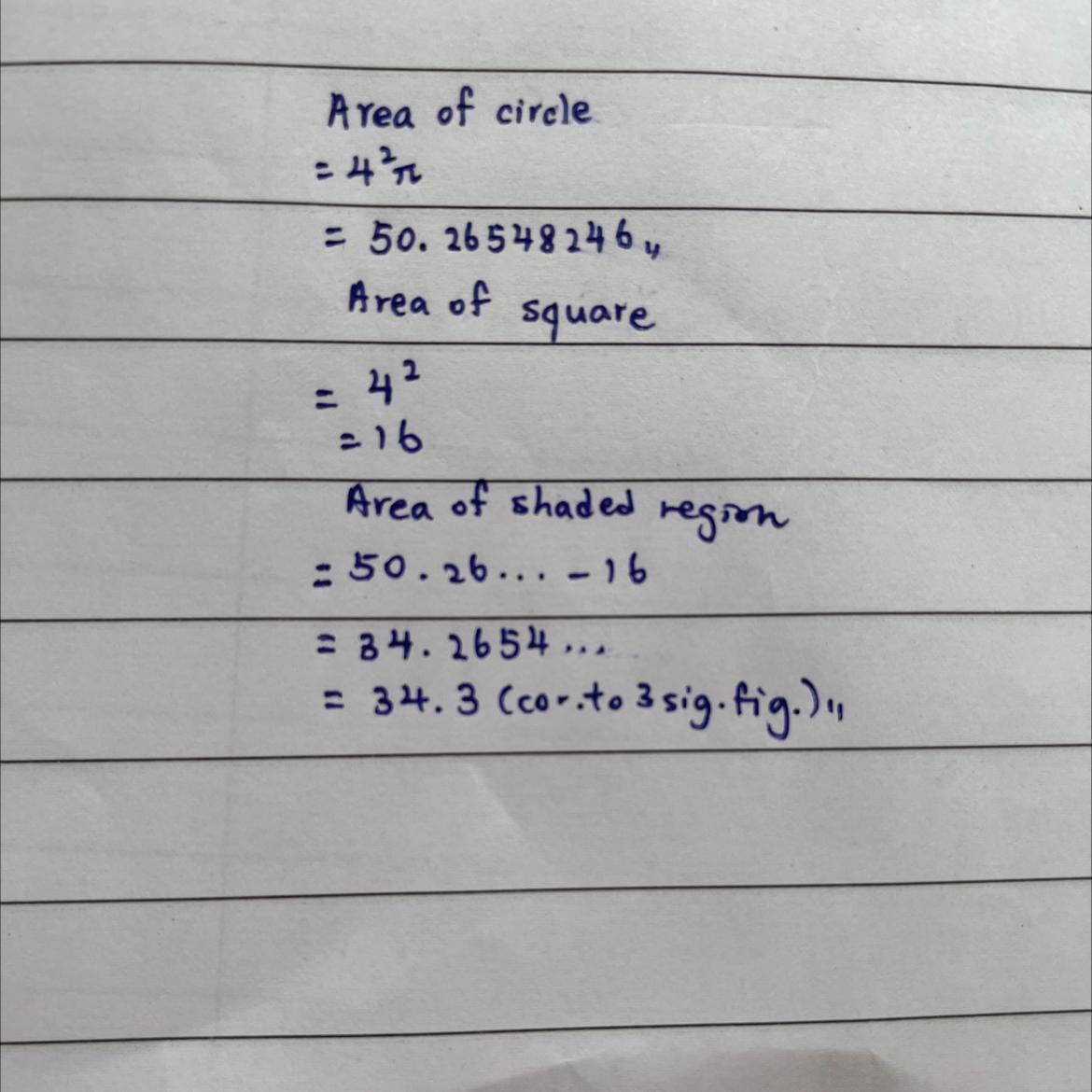 Find The Area Of The Shape.