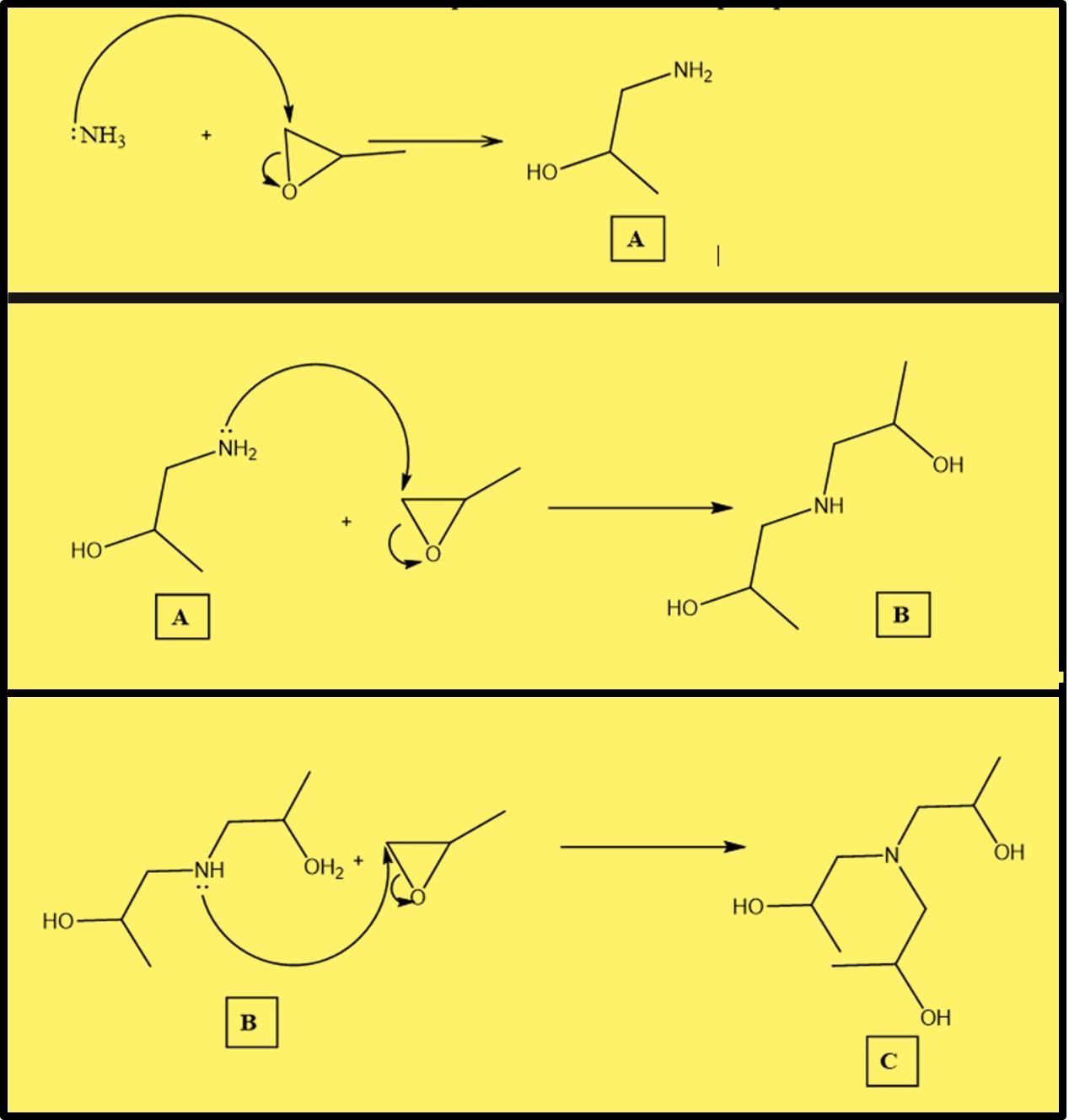 Amines Suitable For Preparing Buffers Are Often Synthesized By Treating Ammonia With Epoxides. Consider