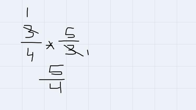 3/4 Divided By 3/5 How Do You Work The Problem 
