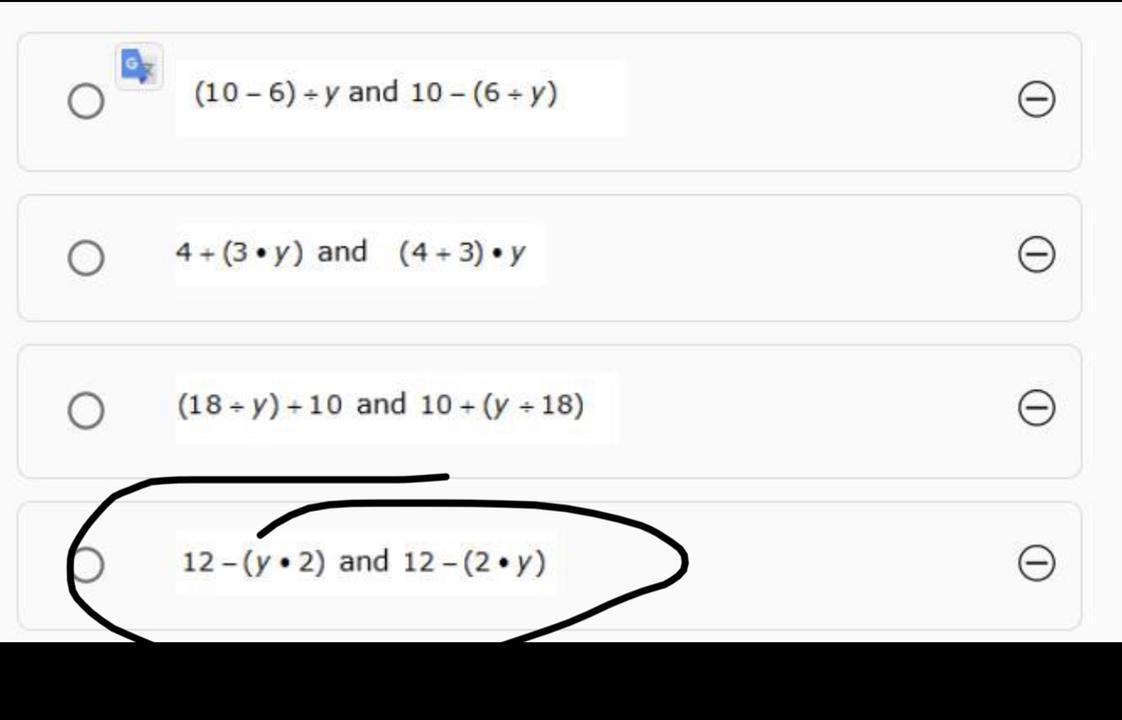 9.Which Two Expressions Are Equivalent? Plsss I Have 5 Ins To Get This Questoion Pls Elp