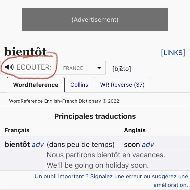 Hello Everyone, Need Some Help. How Do You Say These Words In French?BientotSalutYeux