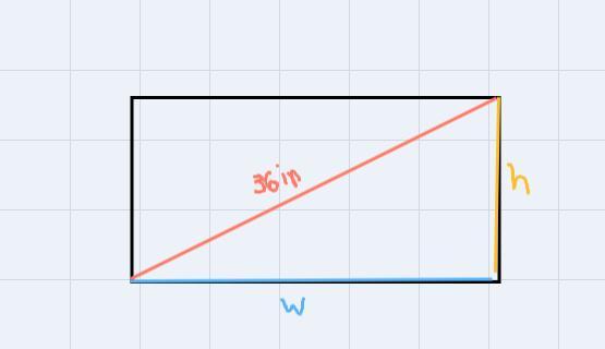 A Movie With An Aspect Ratio Of 1.25:1 Is Shown As A Pillarboxed Image On A 36-inch 4:3 Television. Calculate