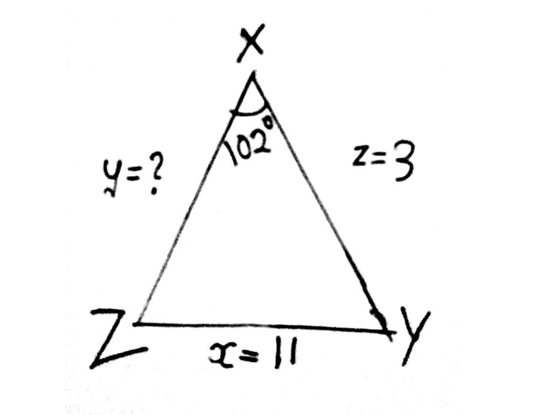 The Perimeter Of Triangle XYZ Is 24 Units.What Is The Area Of Triangle XYZ? Round To The Nearesttenth