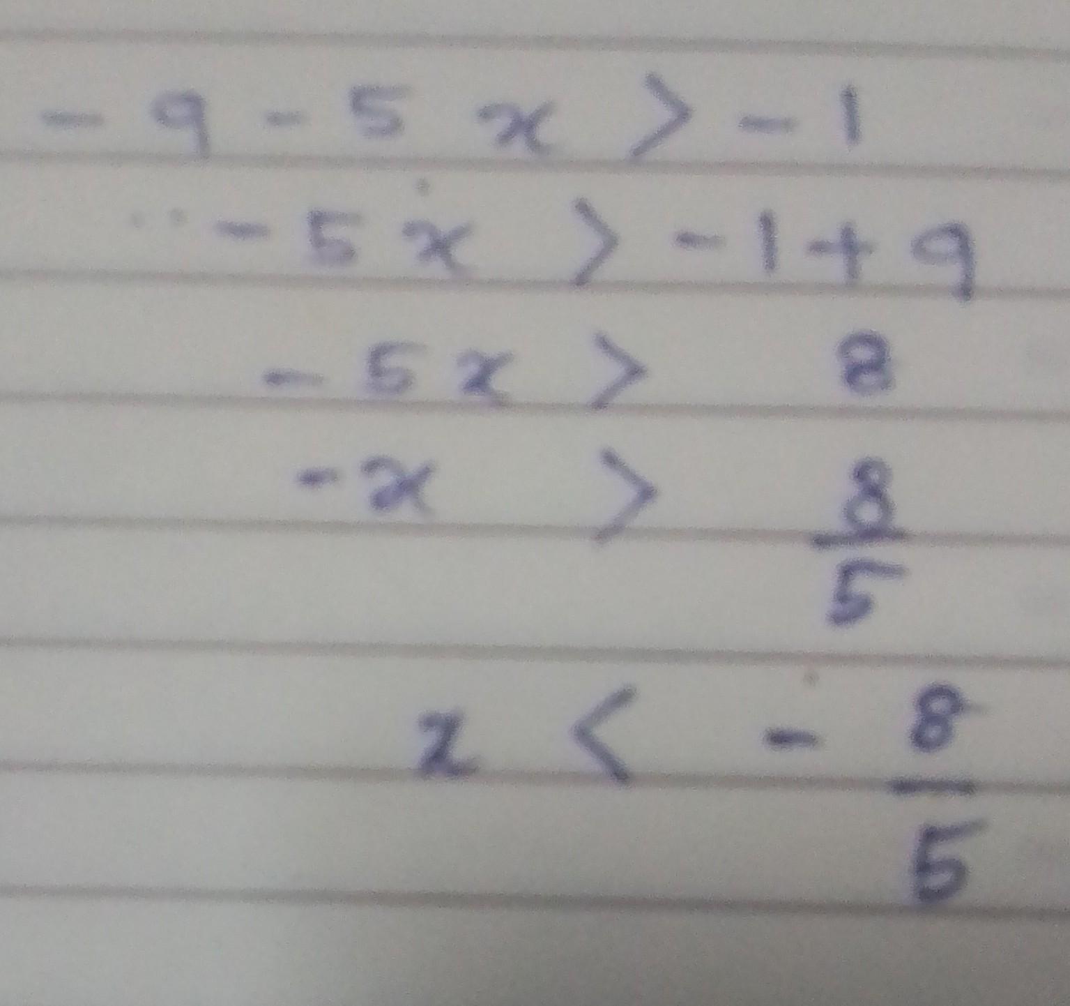 95x&gt;-12-5-10Or NoneWhich Of The Following Values Are Solutions To The Inequality 