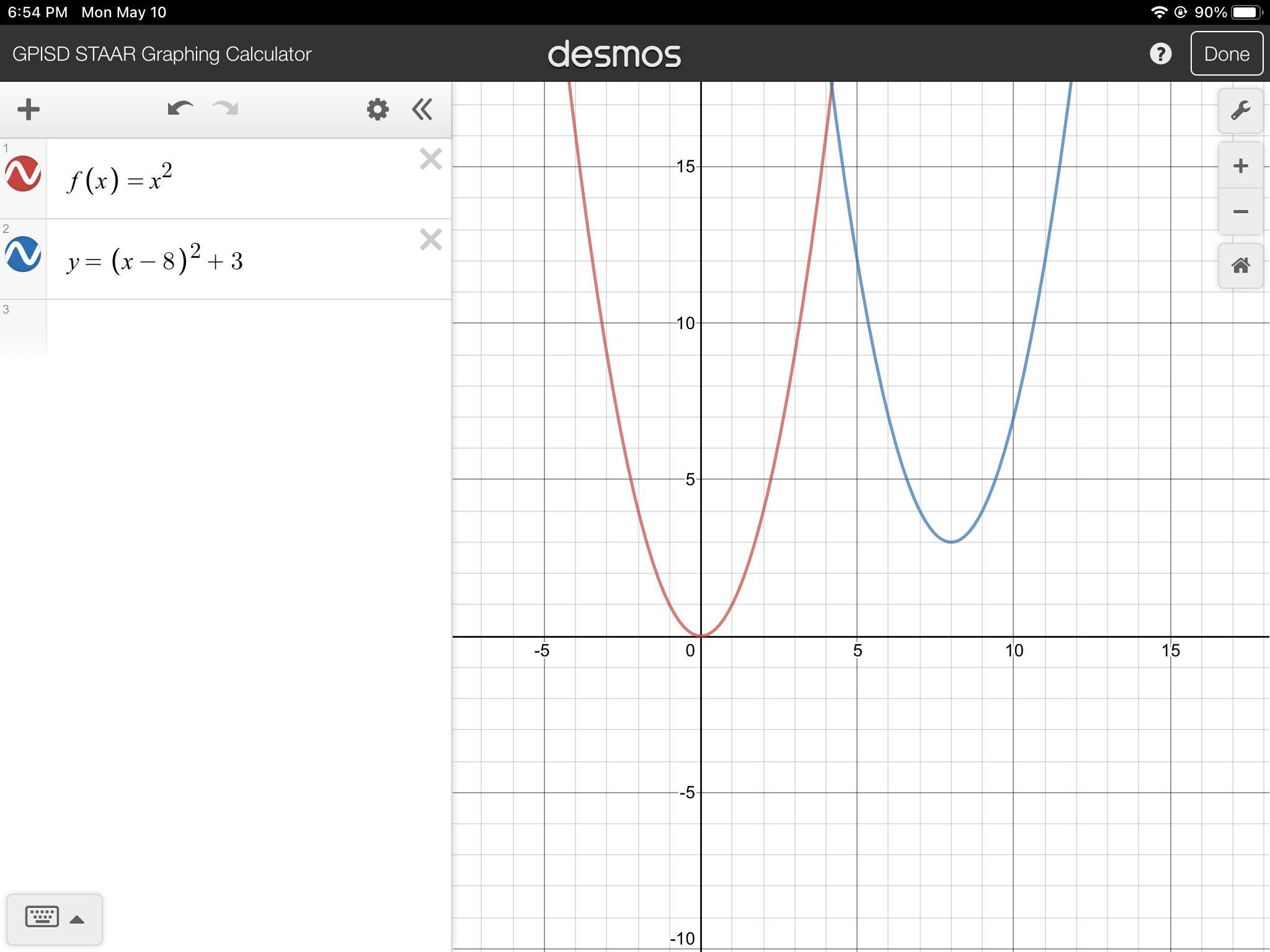 Create An Equation That Matches The Followingtransformations:A Horizontal Shift Left 8.A Vertical Shift