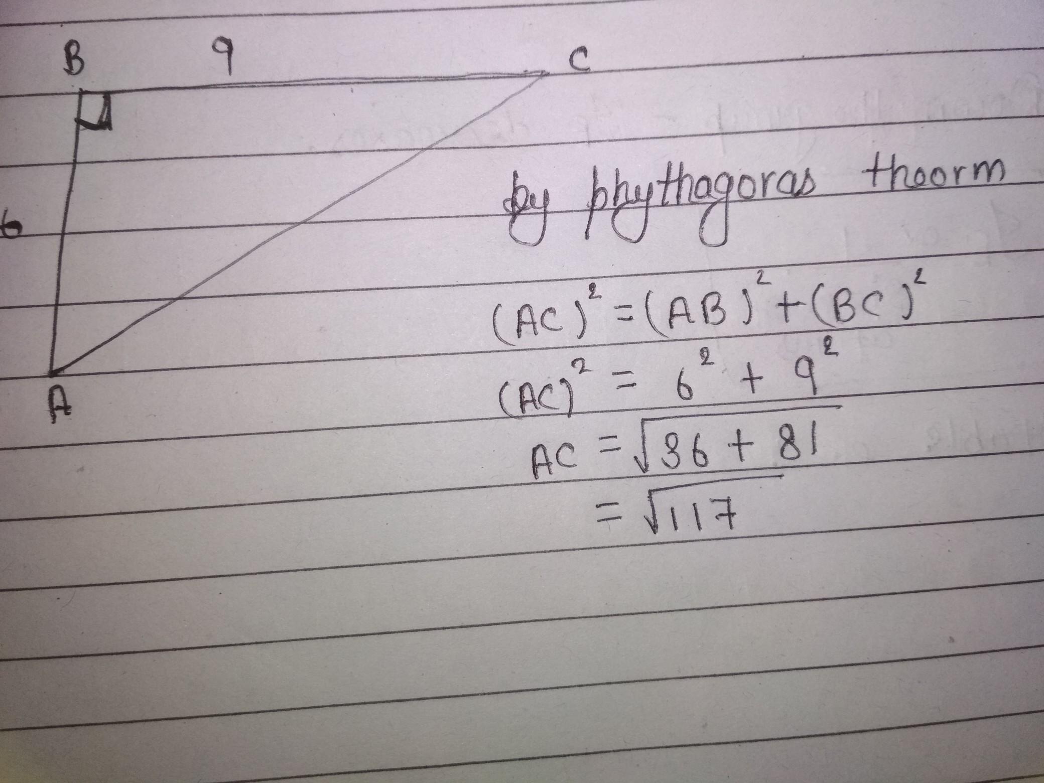 Find The Length Of The Third Side. If Necessary, Write In Simplest Radical Form.